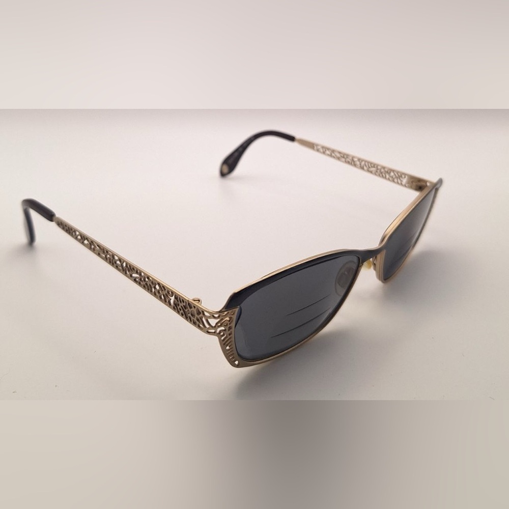 Fysh 3556 635 Gold Oval Sunglasses Frames Only